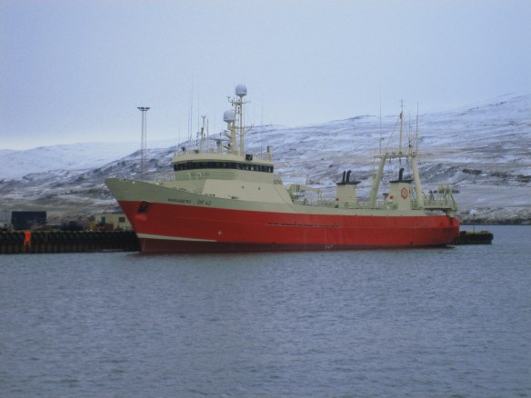 Mánabergið í slipp 2010