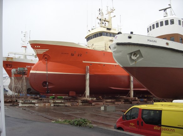 Múlabergið í slipp 2007