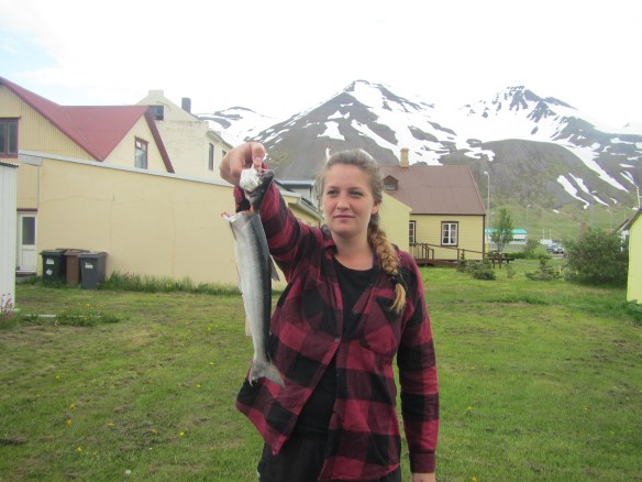 Skemmtilegur dagur með góðum veiðifélaga