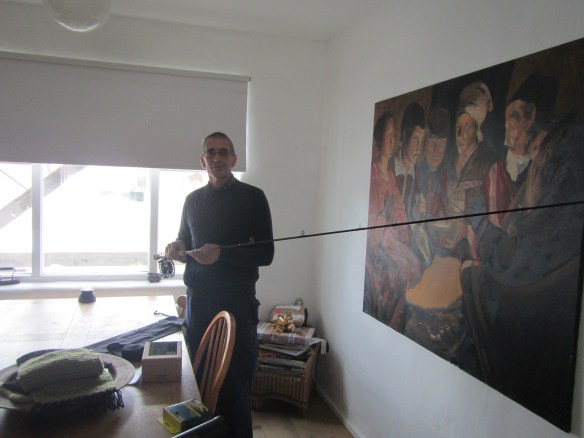 Sage stöngin og eigandinn