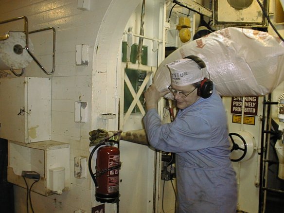 Pokinn tekinn á öxlina