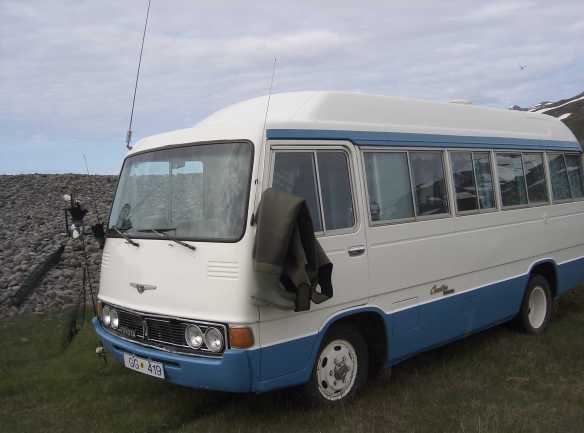 Bíll nr 4 Toyota fyrrverandi rúta ættuð að austan