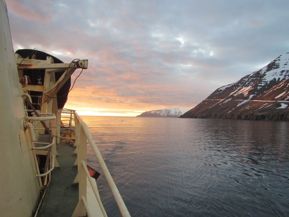 Ólafsfjarðarmúli á bakborða