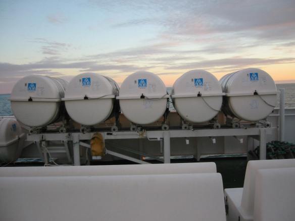 Um borð í Herjólfi