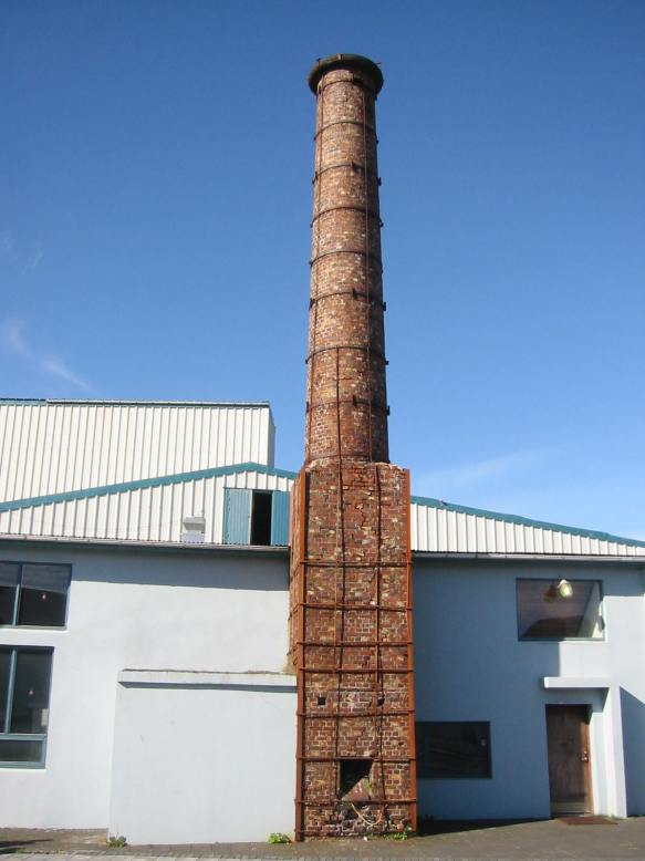 Flottur gamall skorsteinn