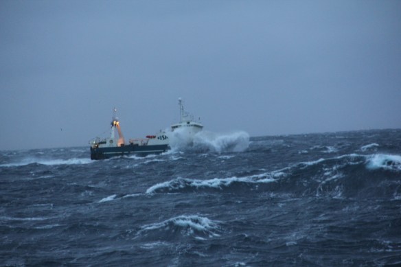 Arnar siglir á miðin frá Grænuhlíð