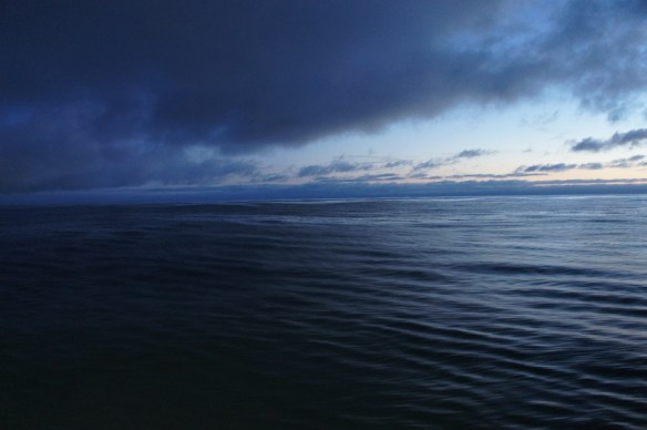 Sjórinn eins og silki