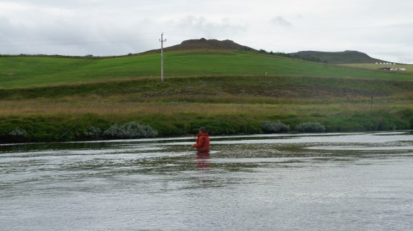 Við veiðar á Núpasvæði