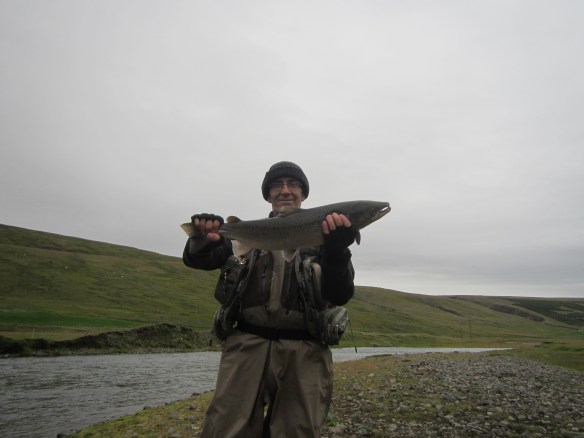 Firsti laxinn minn í Svartá