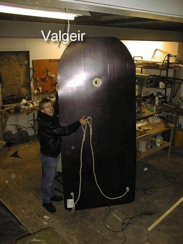 Valgeir með dráttarbátinn