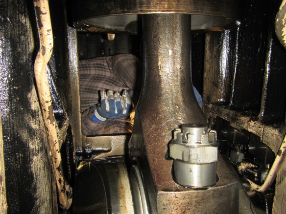 27. janúar 2014 vélarupptekt dagur 1