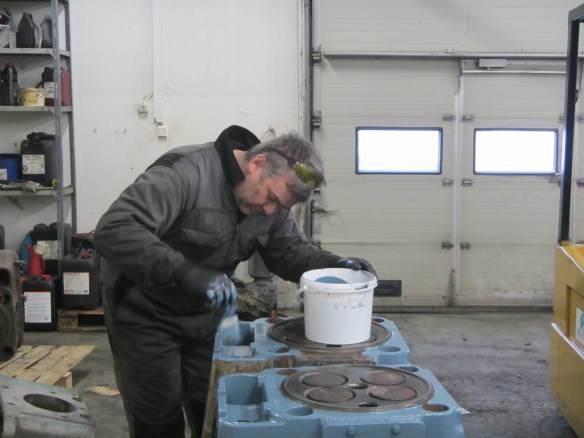 Vélarupptekt dagur 3 - 29. janúar 2014