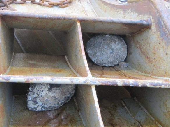 Norska grjótið í Hleranum.