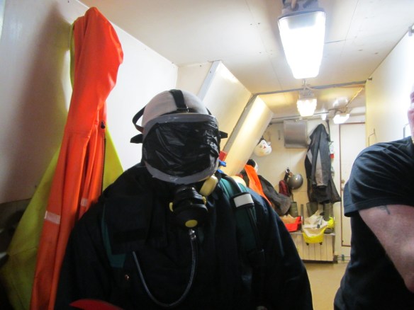 Brunaæfing á landstými 24. mars - 24