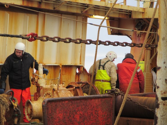 Strákarnir klárir í endana.