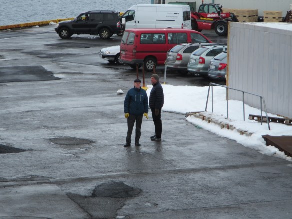 Útgerðamennirnir Óli og Gunni.