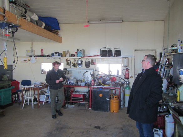 Komið við hjá Halla á leiðinni heim.