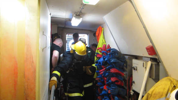 Brunaæfing á landstými 24. mars - 22