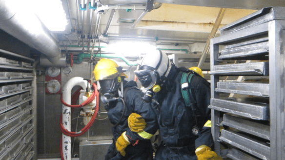 Brunaæfing á landstými 24. mars - 20