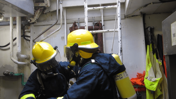 Brunaæfing á landstými 24. mars - 13