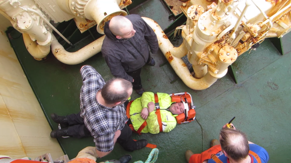 Brunaæfing á landstými 24. mars - 6