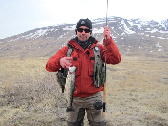 Vorveiði í Blöndu 22.04.2014