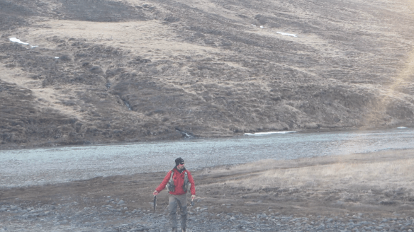 Vorveiði í Blöndu 22.04.2014