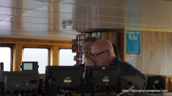 Topparnir, skipstjóri og yfirvélstjóri.