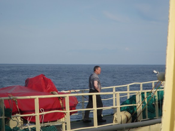 Á leið í punktinn í rússnesku lögsogunni, dagur 5.