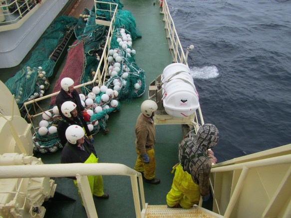 Beðið eftir gæslunni.