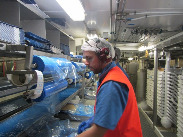 12. júní. Nokkrar myndir úr vinnslunni.