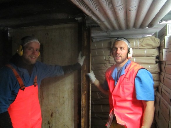 Jaxlarnir í lestinni Jói og Kristó.