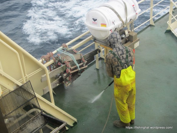 Þarna kom smá leki.