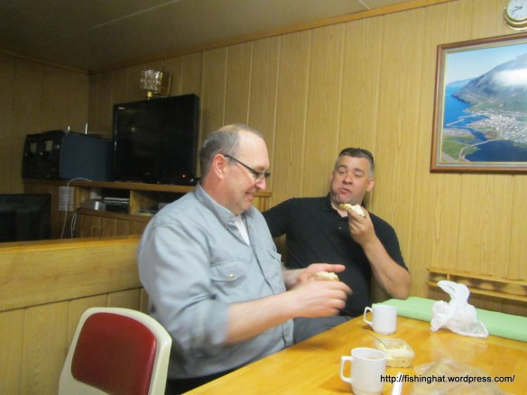 Þessir tveir þurfa sitt í kaffinu.