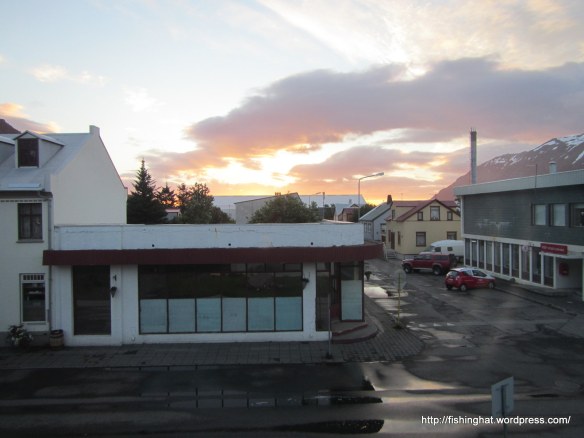 1 júlí. Veðrið í nótt.